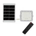 LED Vanjsko solarno reflektorsko svjetlo s mogućnošću prigušivanja LED/10W/3,2V IP65 4000K 6000 mAh bijela + daljinski upravljač