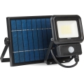 LED Vanjsko solarno reflektorsko svjetlo sa senzorom LED/20W/3,7V 6500K IP65 4400 mAh