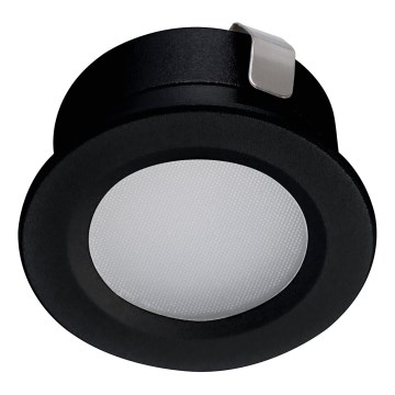 LED Vanjsko stropno svjetlo IMBER LED/1W/12V 4000K promjer 3 cm 30 lm IP65 crna