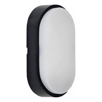 LED Vanjsko stropno svjetlo LED/14W/230V IP54 crno