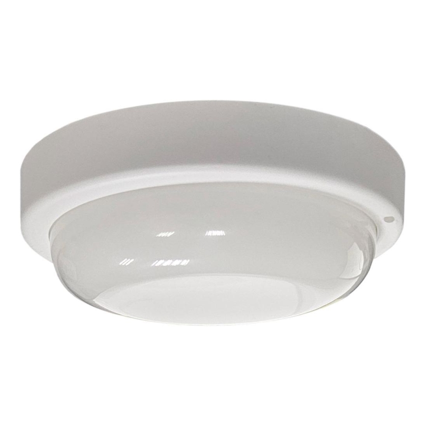 LED vanjsko stropno svjetlo LED/8W/230V 4200K Ø 14 cm IP64 bijela