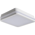 LED Vanjsko stropno svjetlo s detektorom pokreta BENO LED/24/30W/230V 3000/3500/4000K IP65 bijelo, kvadratno