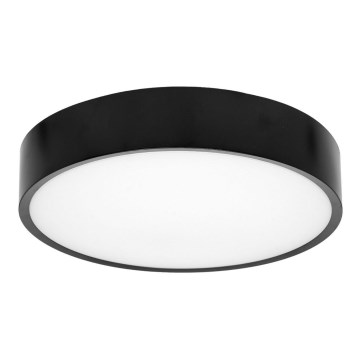 LED Vanjsko stropno svjetlo s senzorom MARTIN LED/25W/230V 3000/4000K promjer 35 cm IP65 crna