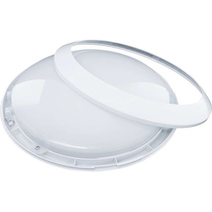 LED Vanjsko stropno svjetlo s senzorom RENO LED/16W/230V IP66 bijela