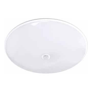 LED vanjsko stropno svjetlo sa senzorom VISTA LED/15W/230V promjer 26 cm IP54 bijela