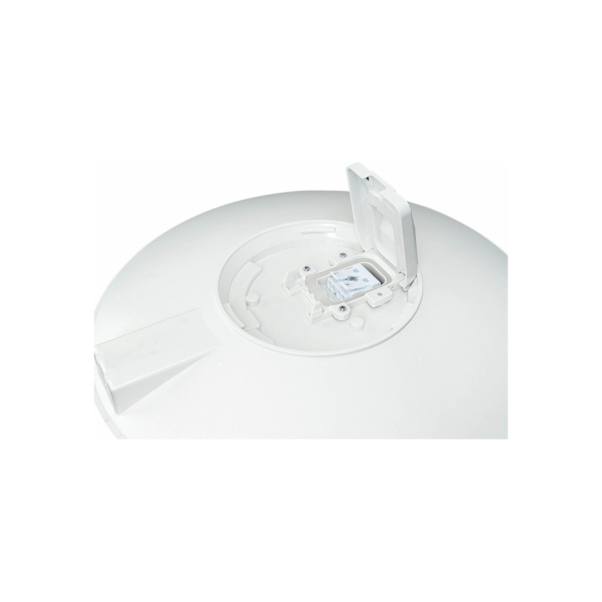 LED vanjsko stropno svjetlo sa senzorom VISTA LED/15W/230V promjer 26 cm IP54 bijela