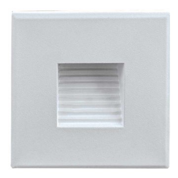 LED Vanjsko stubišno svjetlo DECENTLY LED/1,5W/230V 3000/4000/6000K IP44 bijela