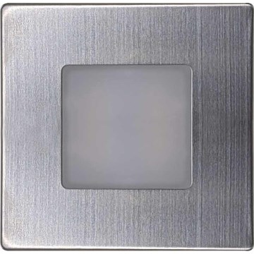 LED Vanjsko stubišno svjetlo DECENTLY LED/1,7W/230V 3000/4000/6000K IP54 sjajni krom