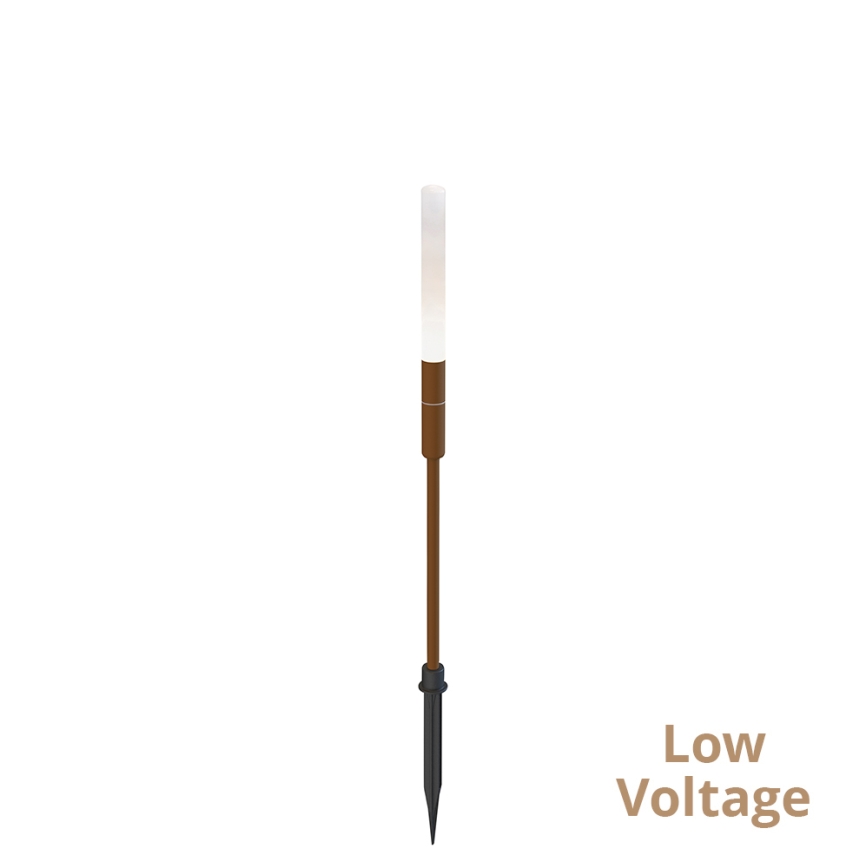 LED vanjsko svjetlo STICK LED/1,5W/24V IP65 smeđa