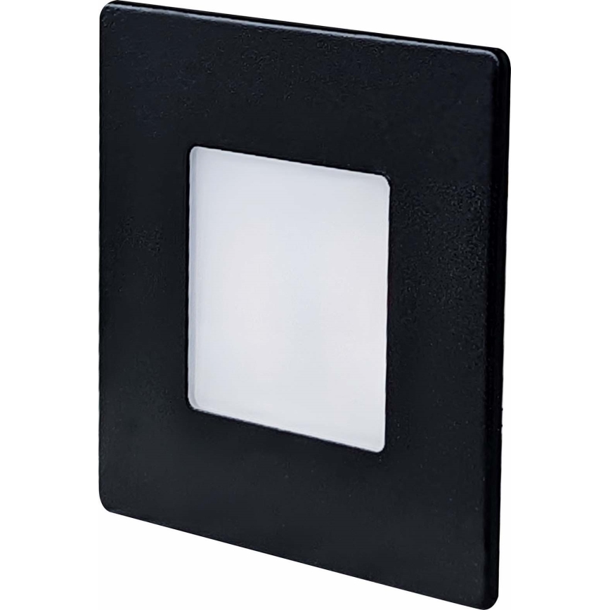 LED vanjsko svjetlo za stubište LED/1,7W/230V 3000/4000/6000K IP54 crna