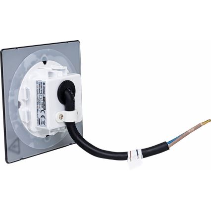 LED vanjsko svjetlo za stubište LED/1,7W/230V 3000/4000/6000K IP54 crna
