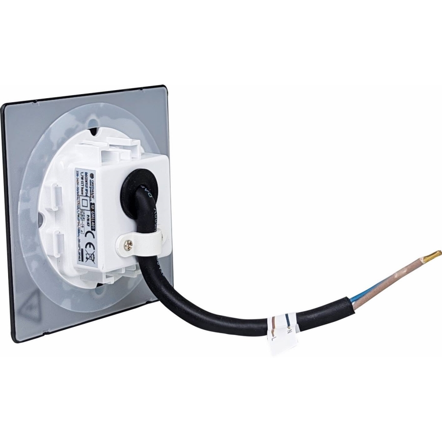 LED vanjsko svjetlo za stubište LED/1,7W/230V 3000/4000/6000K IP54 crna
