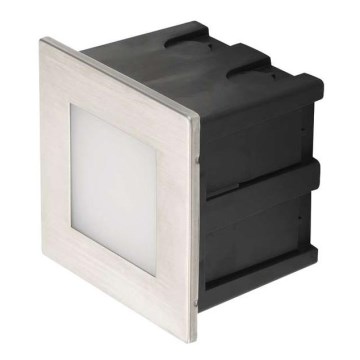 LED Vanjsko ugradno orijentacijsko svjetlo BUILT-IN 1xLED/1,5W 3000K IP65