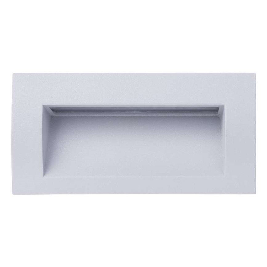 LED Vanjsko ugradno orijentacijsko svjetlo BUILT-IN 1xLED/3W toplo bijela IP65