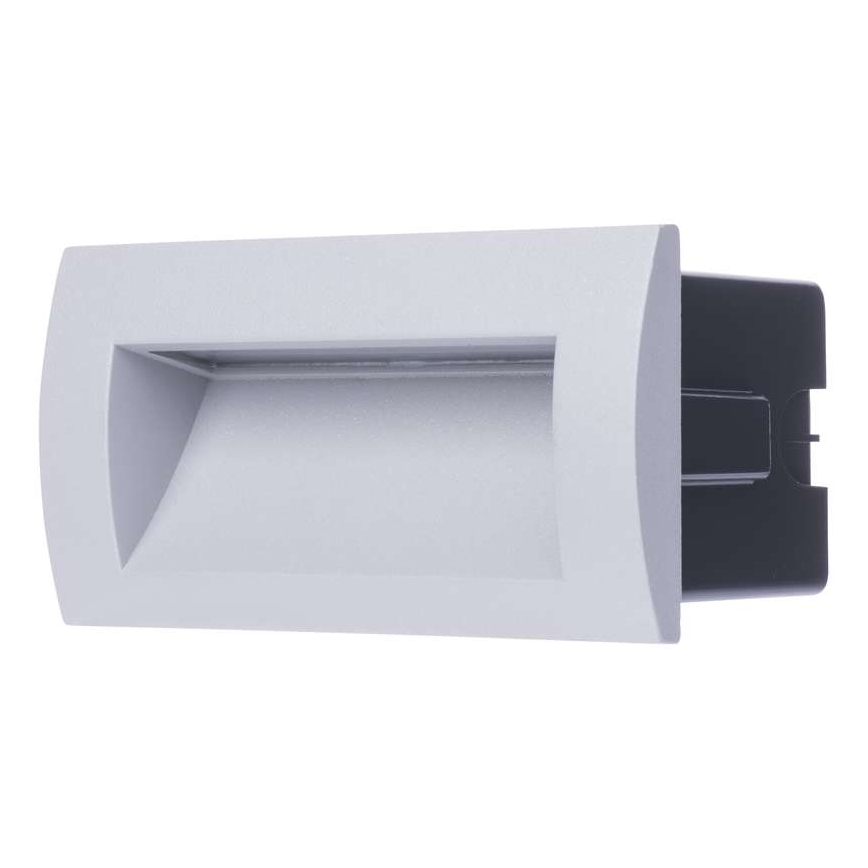 LED Vanjsko ugradno orijentacijsko svjetlo BUILT-IN 1xLED/3W toplo bijela IP65