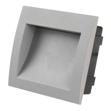 LED Vanjsko ugradno orijentacijsko svjetlo BUILT-IN 1xLED/3W toplo bijela IP65