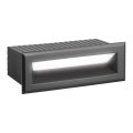 LED vanjsko ugradno svjetlo FLIK LED/3W/230V IP65 antracit