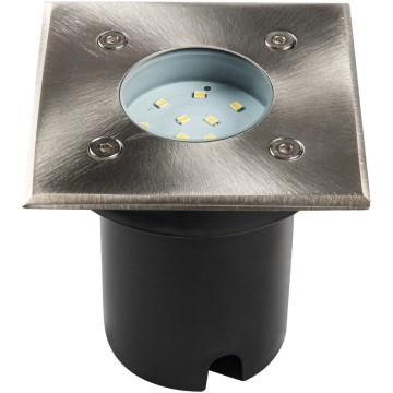 LED vanjsko ugradno svjetlo GORDO LED/1W/230V 9,5x9,5 cm IP67 nehrđajući čelik
