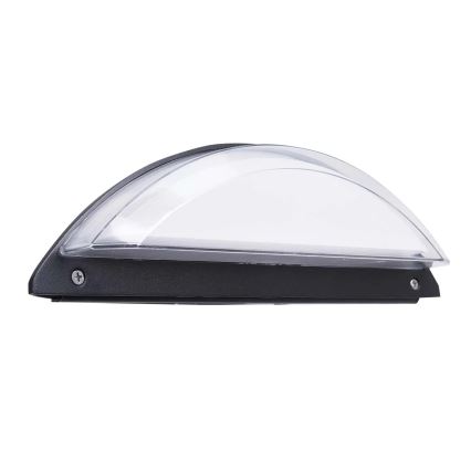 LED vanjsko zidno svjetlo ALABAMA LED/12W/230V IP54 crno