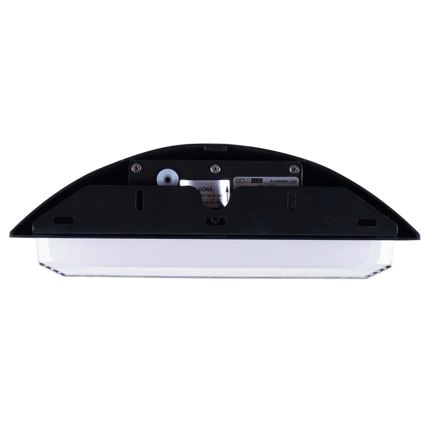 LED vanjsko zidno svjetlo ALABAMA LED/12W/230V IP54 crno