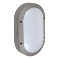 LED vanjsko zidno svjetlo BERAD LED/8W/230V IP54 sivo