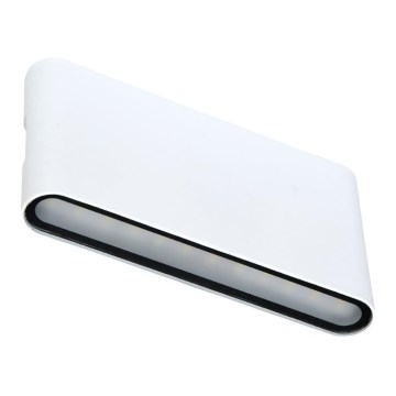 LED Vanjsko zidno svjetlo BRICK 2xLED/6W/230V 3000/4000/6500K IP65 bijela