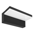 LED vanjsko zidno svjetlo HESTIO LED/9W/230V 4000K IP44 crno
