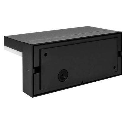 LED vanjsko zidno svjetlo HESTIO LED/9W/230V 4000K IP44 crno