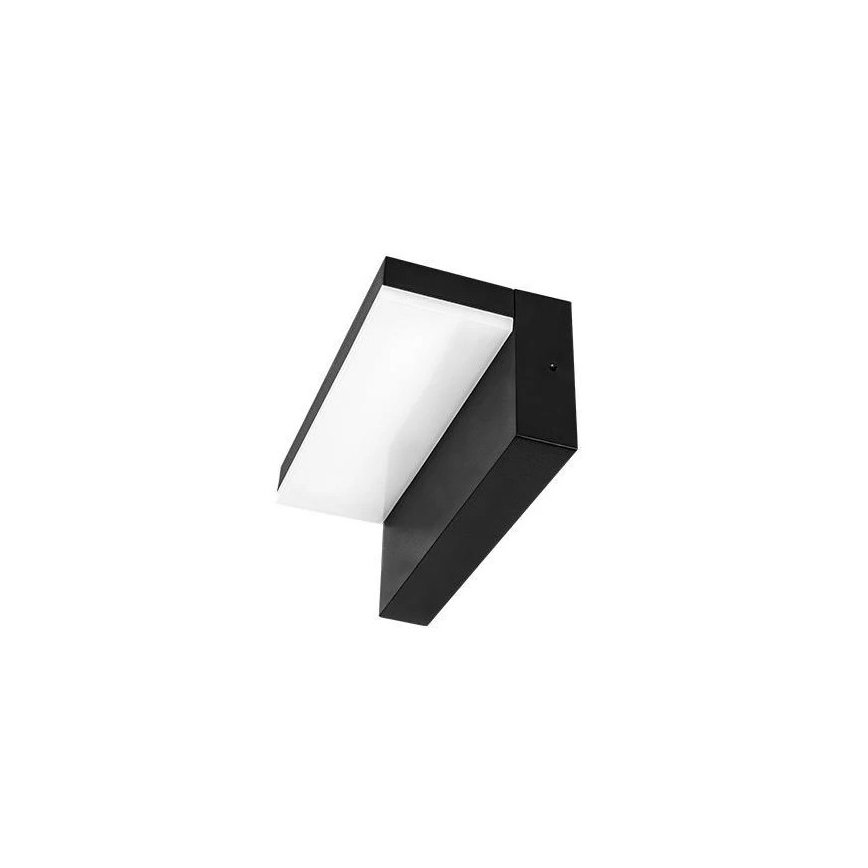LED vanjsko zidno svjetlo HESTIO LED/9W/230V 4000K IP44 crno