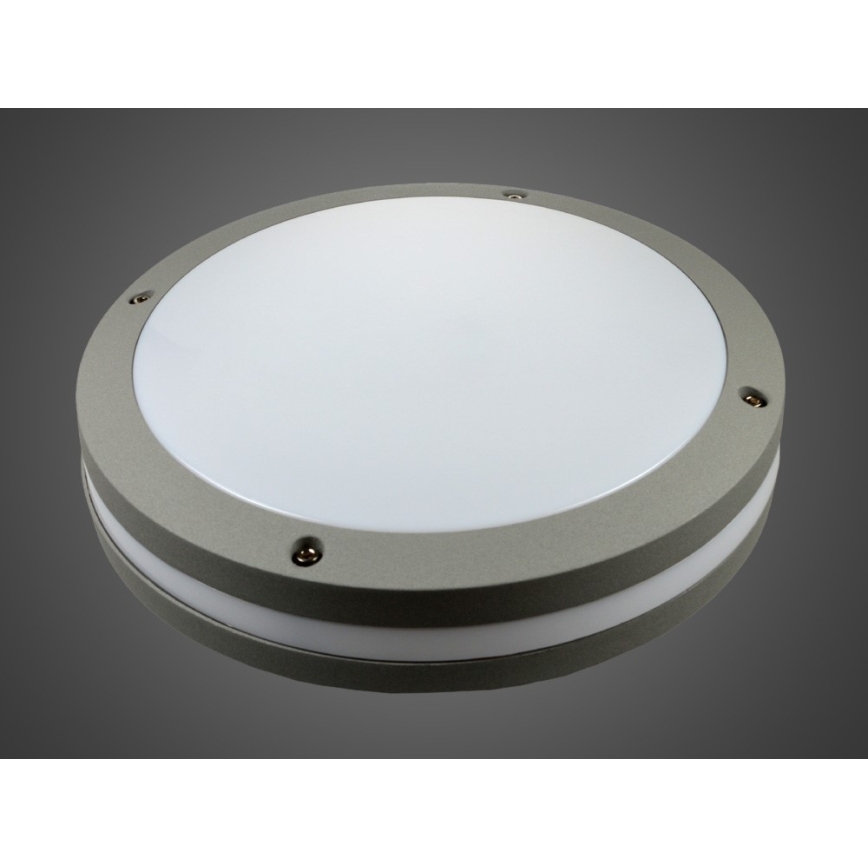 LED vanjsko zidno svjetlo JONAS LED/18W/230V IP54 sivo