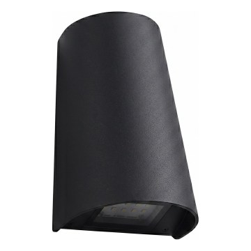 LED vanjsko zidno svjetlo LED/11W/230V IP65 crno
