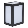 LED vanjsko zidno svjetlo LED/12W/230V 3000K IP65 crno