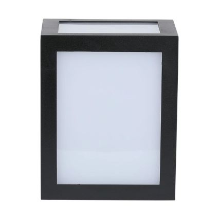 LED vanjsko zidno svjetlo LED/12W/230V 3000K IP65 crno