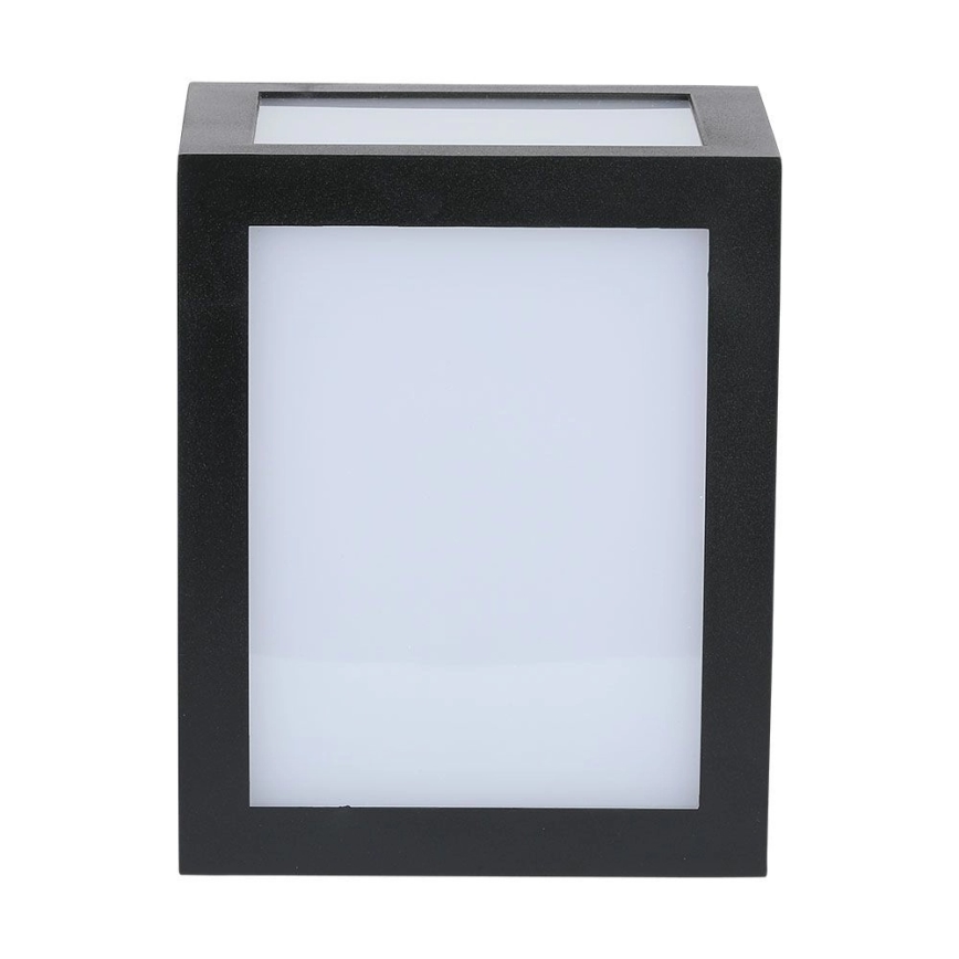 LED vanjsko zidno svjetlo LED/12W/230V 3000K IP65 crno