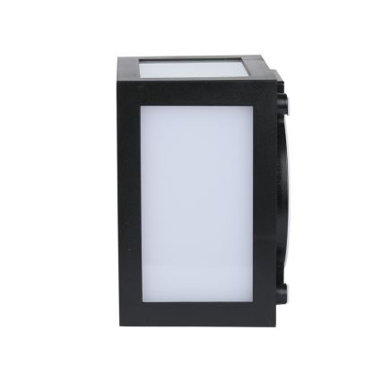 LED vanjsko zidno svjetlo LED/12W/230V 4000K IP65 crno