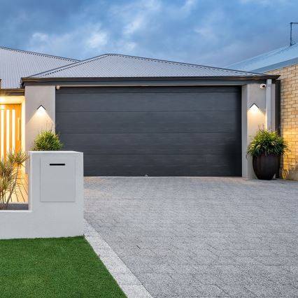 LED Vanjsko zidno svjetlo LED/12W/230V 4000K IP65