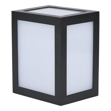 LED vanjsko zidno svjetlo LED/12W/230V 6400K IP65 crno