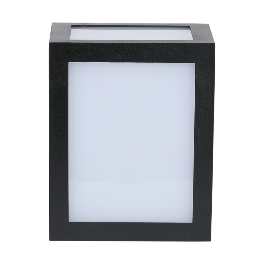 LED vanjsko zidno svjetlo LED/12W/230V 6400K IP65 crno