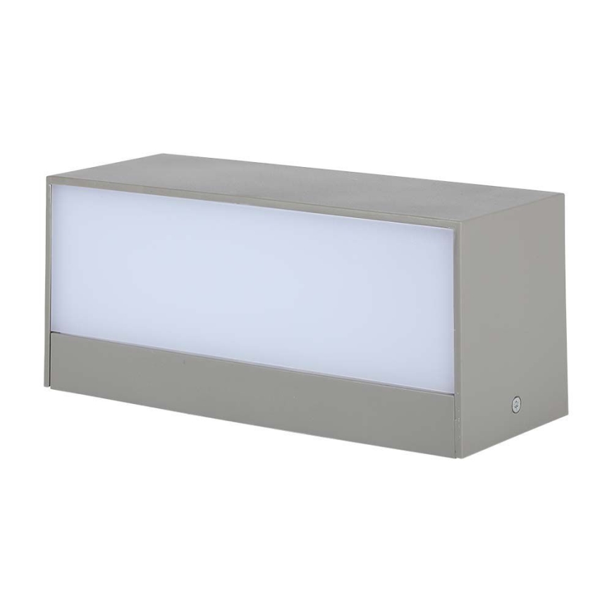 LED Vanjsko zidno svjetlo LED/12W/230V 6400K IP65