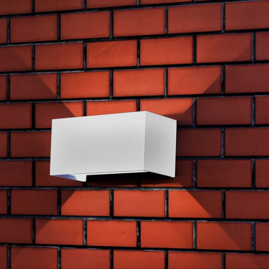 LED vanjsko zidno svjetlo LED/24W/230V 3000K IP65 bijelo