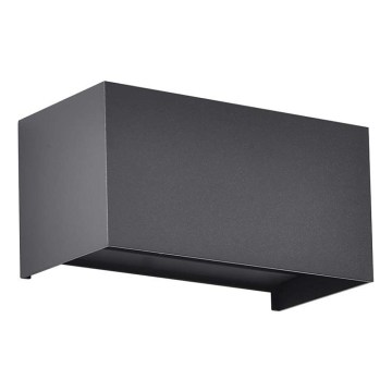 LED vanjsko zidno svjetlo LED/24W/230V 3000K IP65 crno