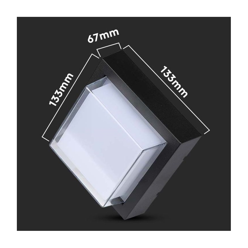 LED Vanjsko zidno svjetlo LED/7W/230V 3000K IP65