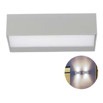 LED Vanjsko zidno svjetlo LED/9W/230V 3000K IP65