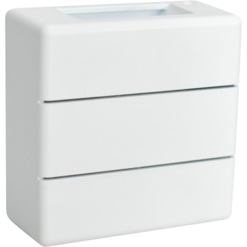 LED vanjsko zidno svjetlo LUXLINE 6W/230V 3000K IP54 bijelo