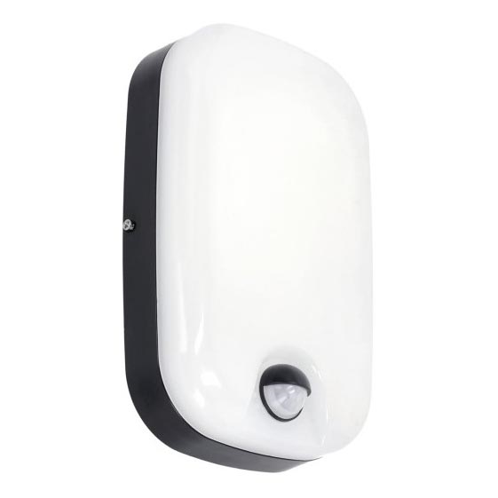 LED Vanjsko zidno svjetlo s senzorom pokreta i sumraka BAVANO LED/15W/230V 3000/4000/5700K IP54