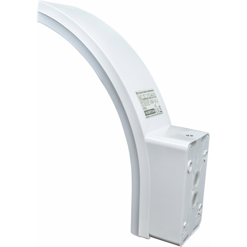 LED Prilagodljivo vanjsko zidno svjetlo s senzorom pokreta i sumraka LED/12/15/20W/230V IP65 bijelo