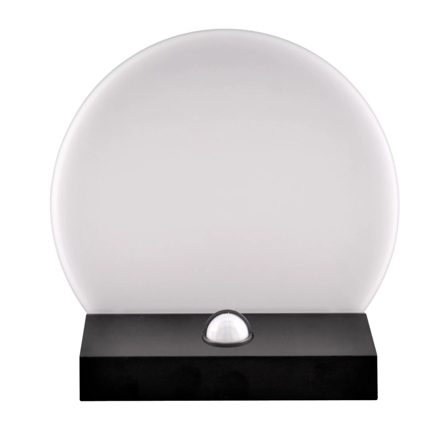 LED Vanjsko zidno svjetlo s senzorom TESA LED/10W/230V IP54 crna