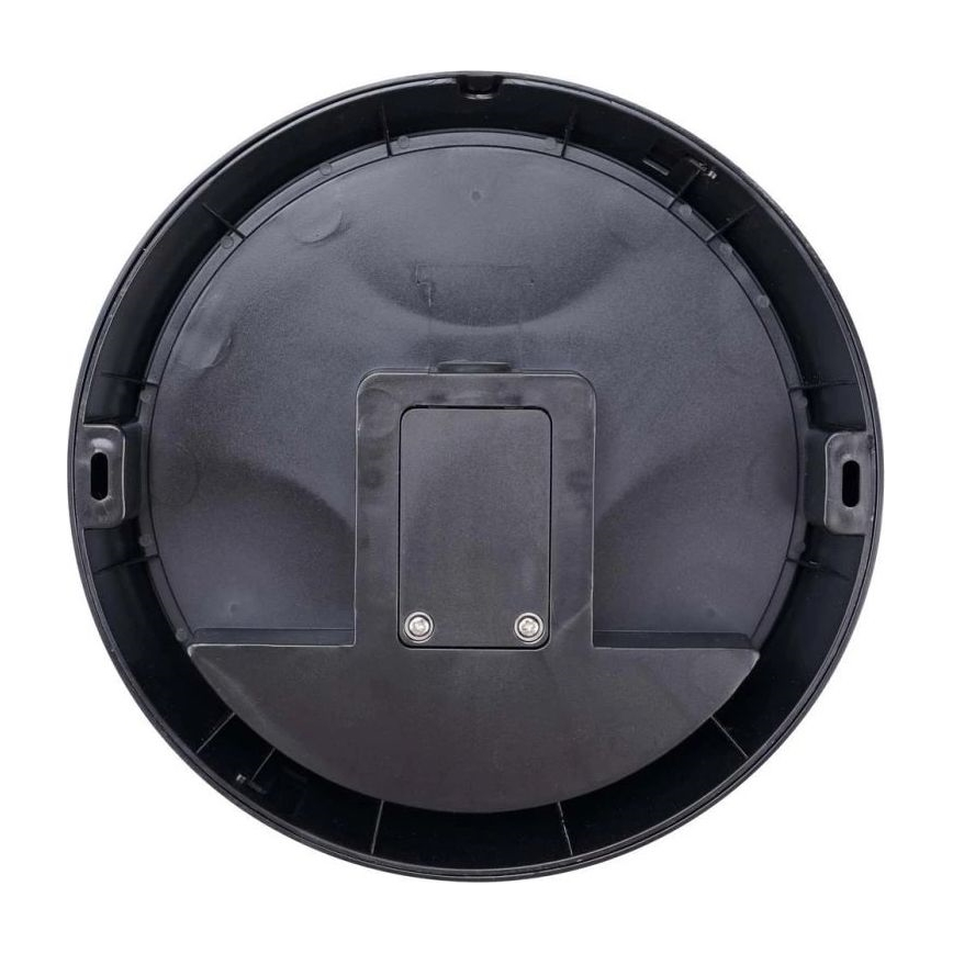 LED Vanjsko zidno svjetlo sa senzorom LED/12W/230V 3000/4000/6500K IP65 crna