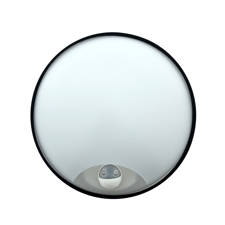 Vanjska prigušiva LED zidna svjetiljka s detektorom pokreta LED/15/18/20W/230V 3000K/4000K/6500K IP65 crna/bijela