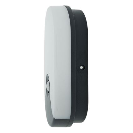 LED vanjsko zidno svjetlo sa senzorom pokreta LED/18W/230V IP44 antracit